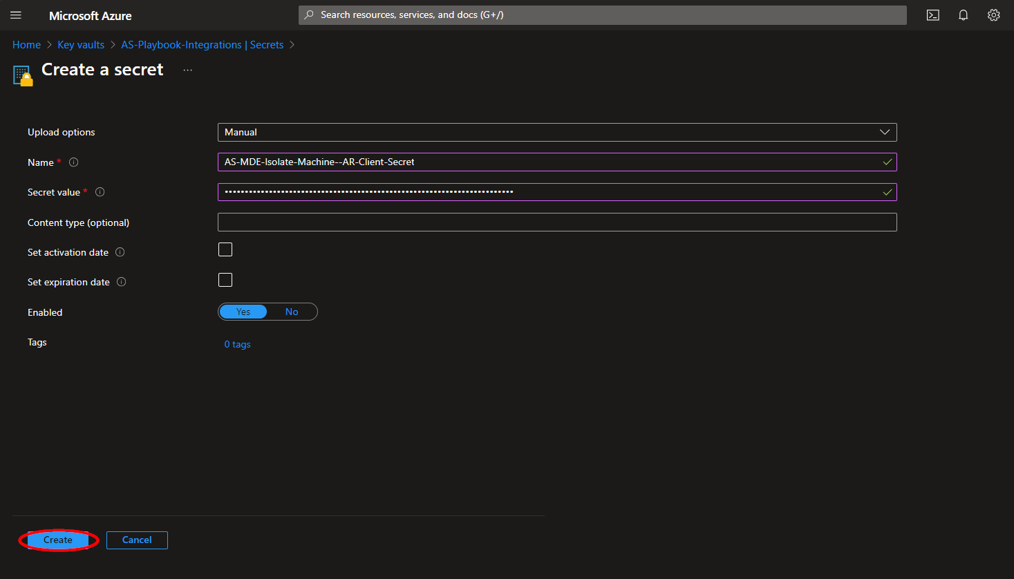 UnisolateMachine_Key_Vault_2