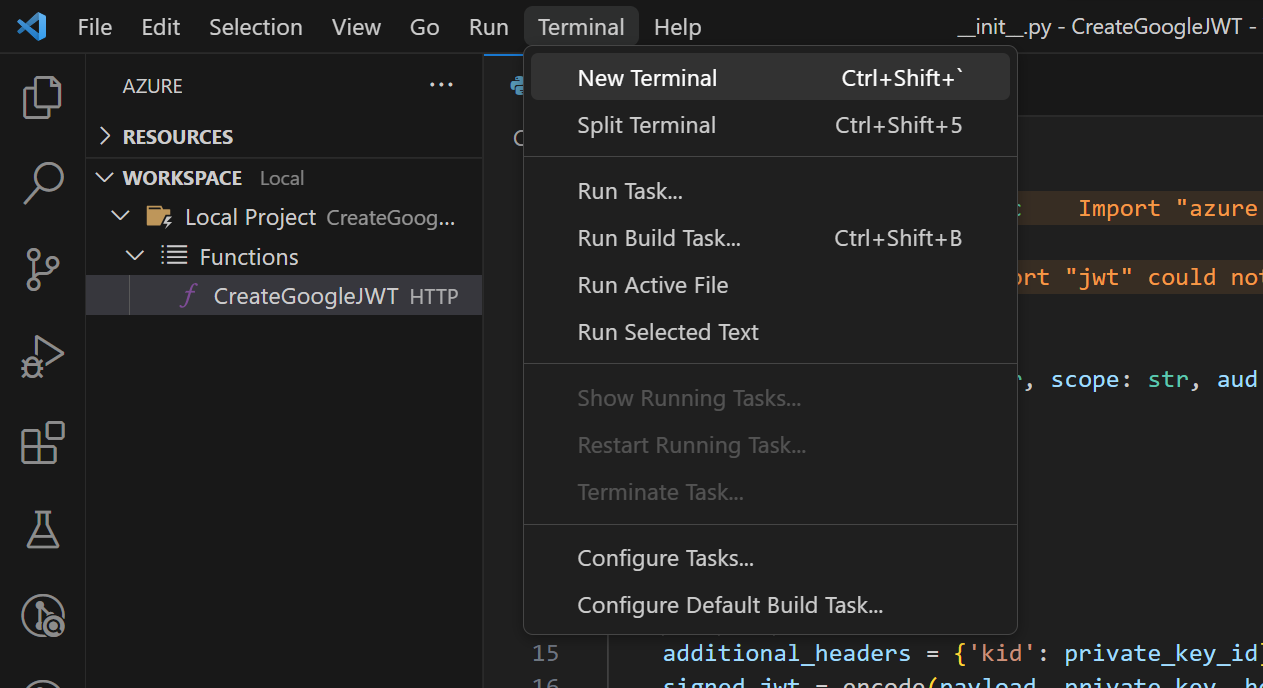 SignOutGoogleUser_Configure_VSCode_10