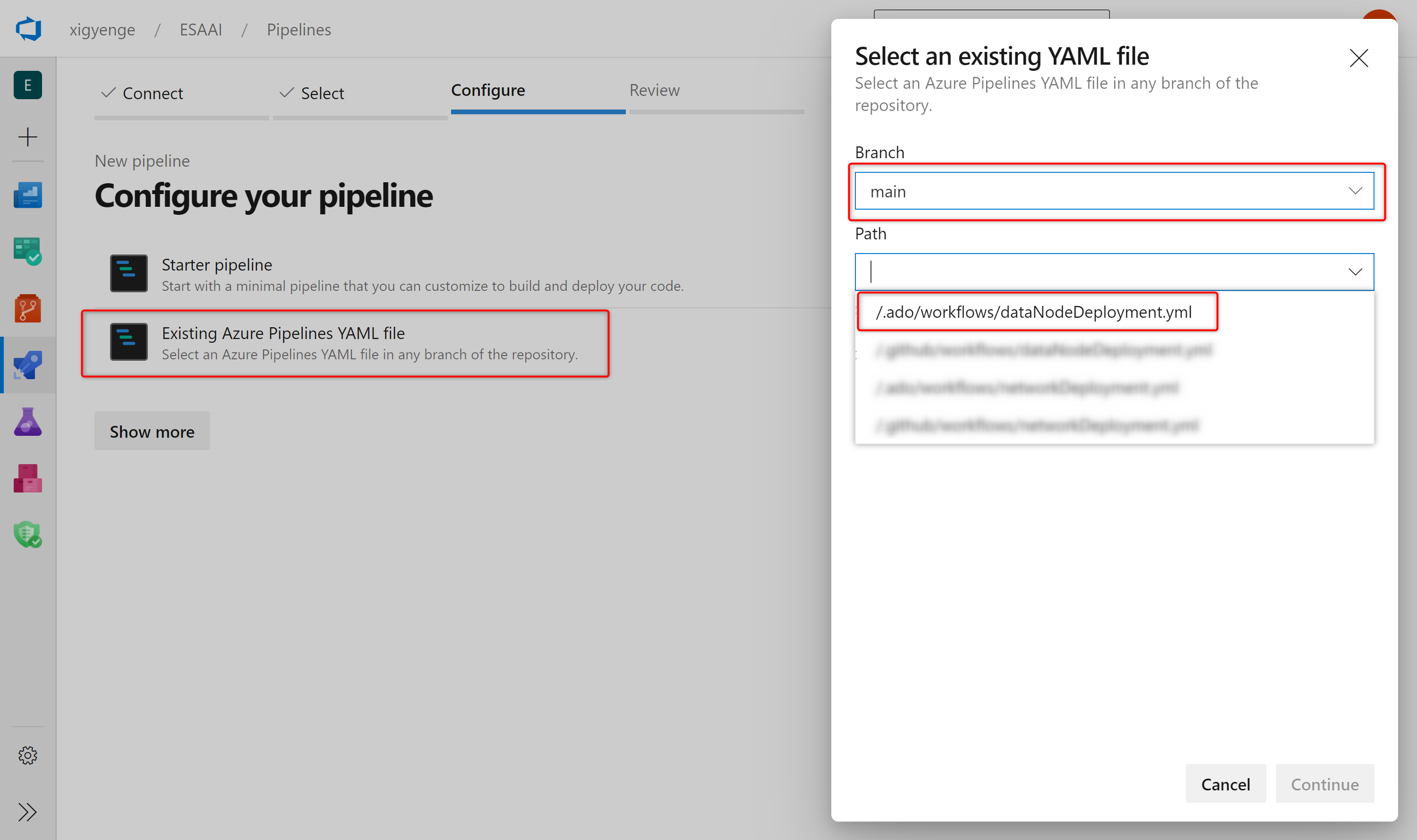 Configure Pipeline in DevOps