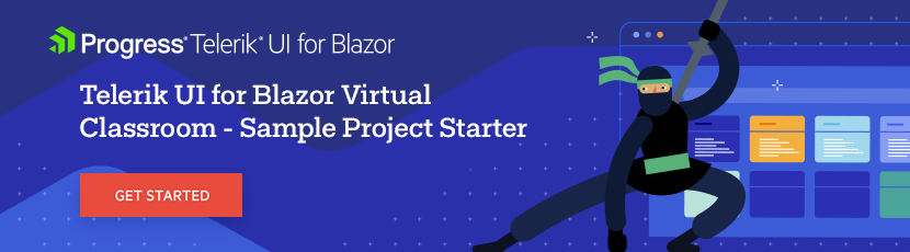Telerik UI for Blazor Documentation