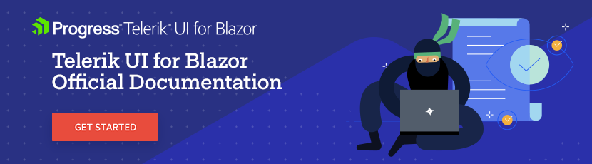 Telerik UI for Blazor Documentation