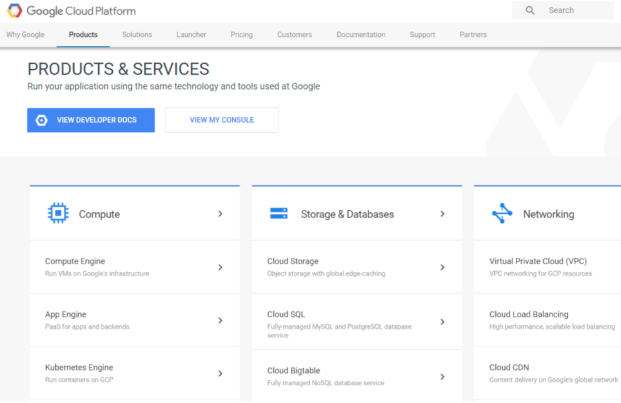 Google Cloud Services