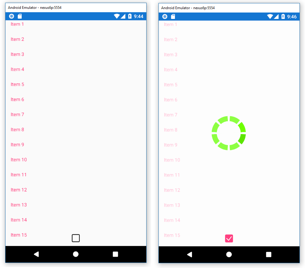 BusyIndicator example