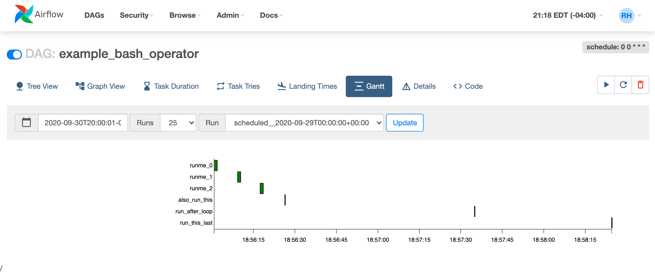 Gantt View