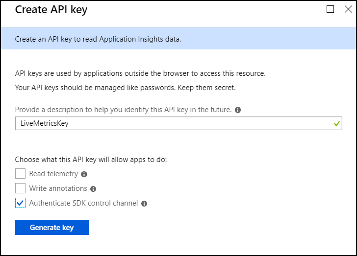 Get API Key