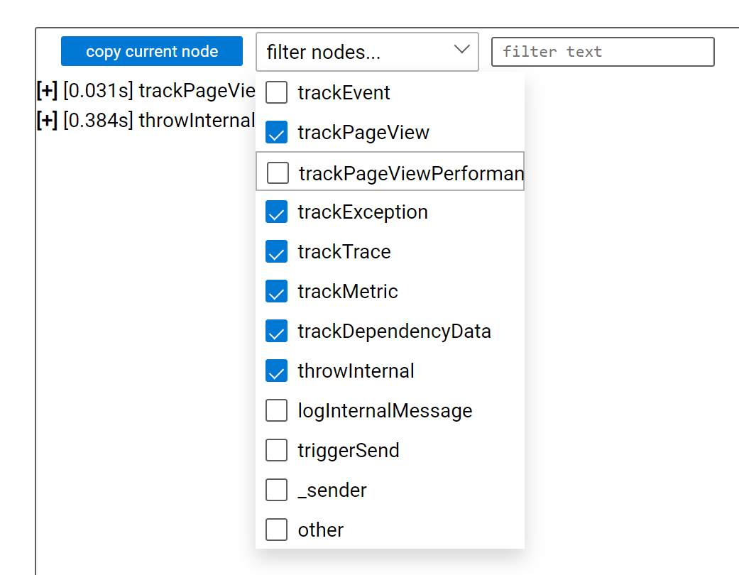 filter nodes