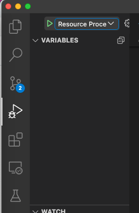 VSCode RP debugging screenshot