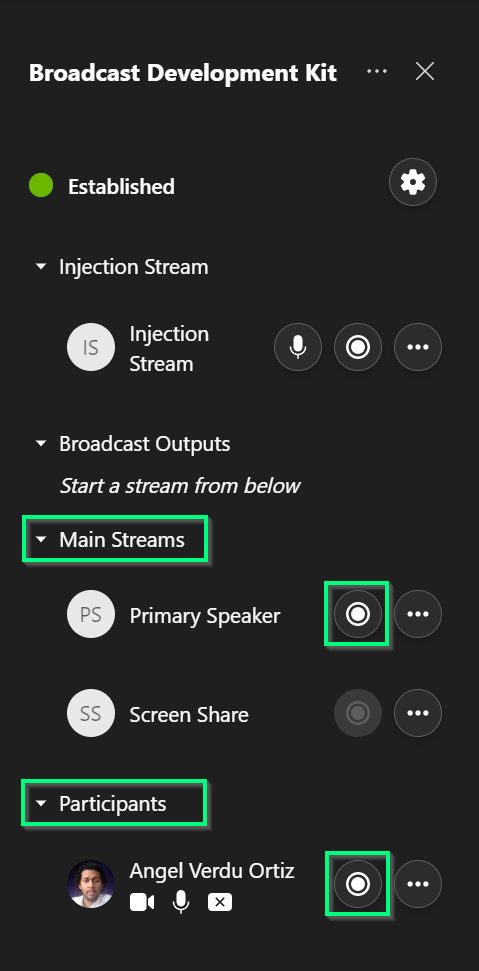 Call details view extraction start