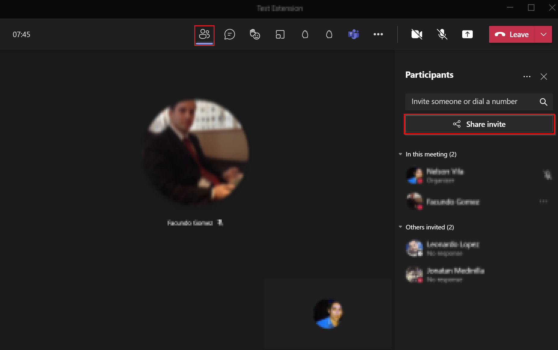 Microsoft Teams Invite Link