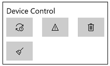 Device Control Controls