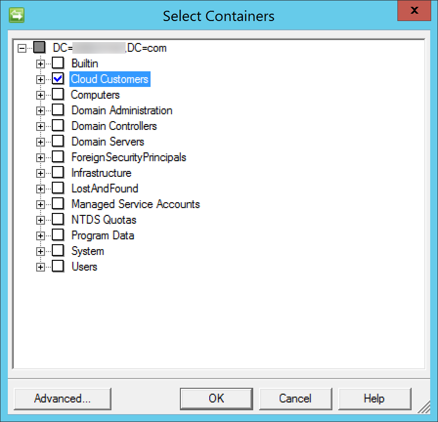 Example Select Container Image