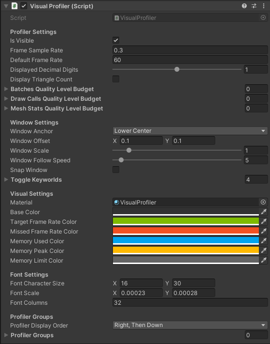 Profiler Inspector