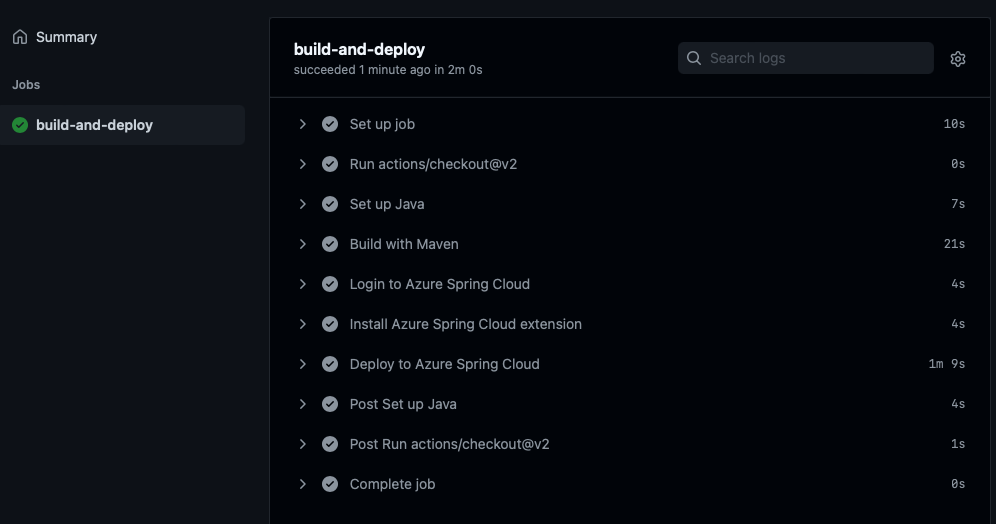 GitHub workflow