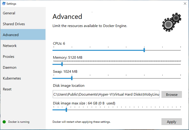 Docker Specs