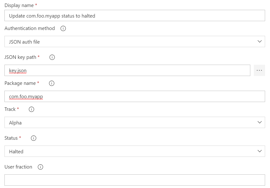 Status Update task