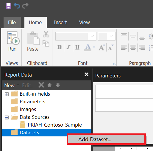 Power BI Dataset