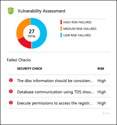 The Vulnerability tile is displayed.