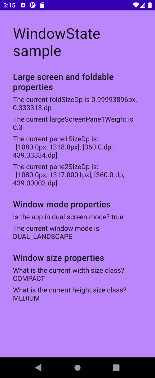 Sample running on the 6.7 fold-in emulator