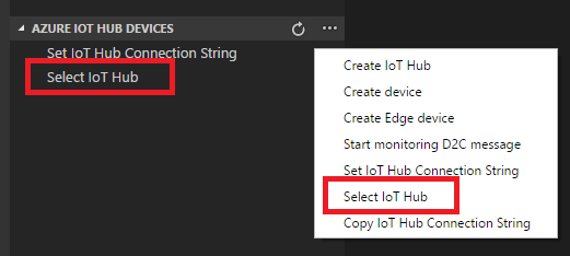 Select IoT Hub