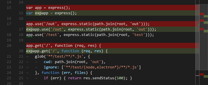 inline-diff-view