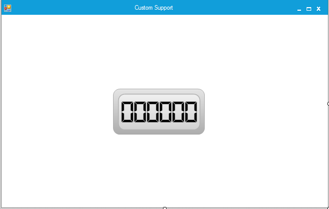 Digital Gauge in designer