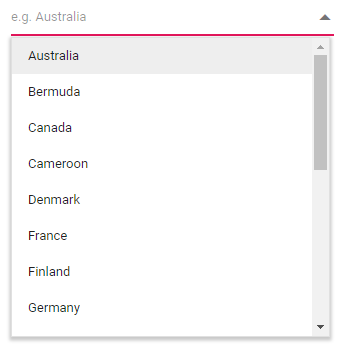 Binding BLazor DropdownList Items