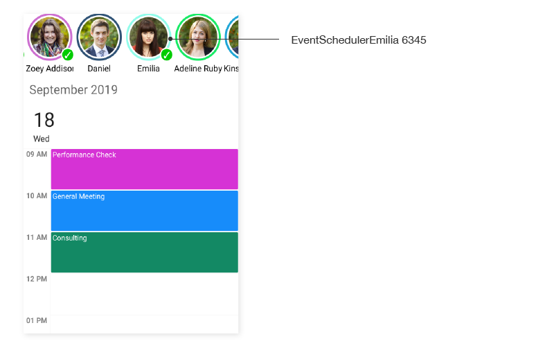 Day view Resources AutomationId support in Xamarin.Forms Schedule