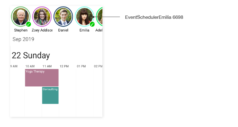 Timeline View Resources AutomationId support in Xamarin.Forms Schedule