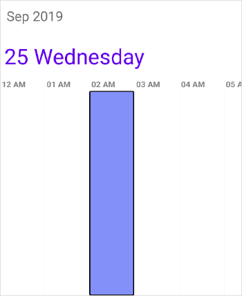 Selection style in xamarin forms Timeline view