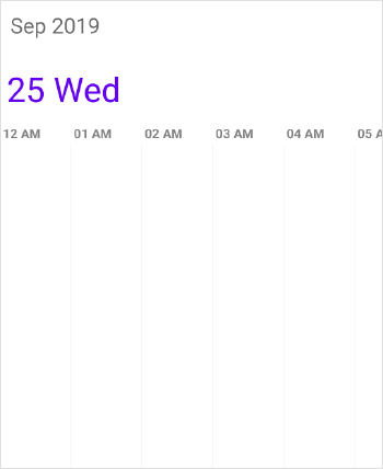 View header date format in xamarin forms Timeline view