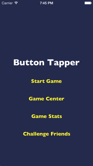 ButtonTapper3000 application screenshot